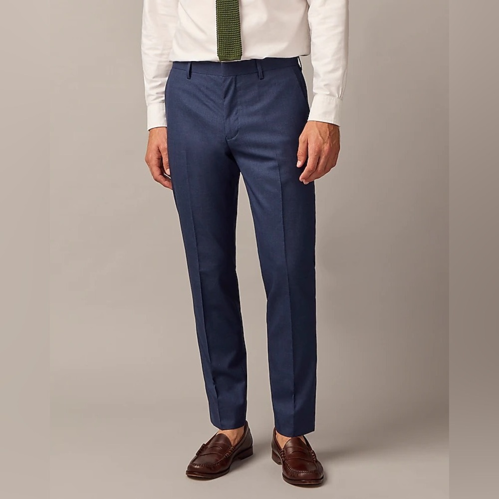 J. Crew Ludlow Slim-fit suit pant in Italian wool NWT 31/32